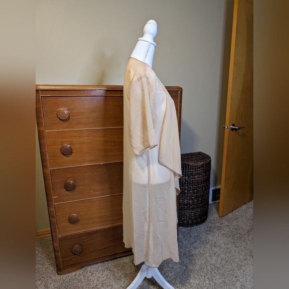 Lularoe Shirley Kimono Sheeth Sheer Coverup Sz Small - Picture 6 of 10